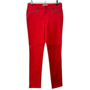 Ricki’s Slim Fit Zip Pocket Micro Twill Pants Red  Size 2